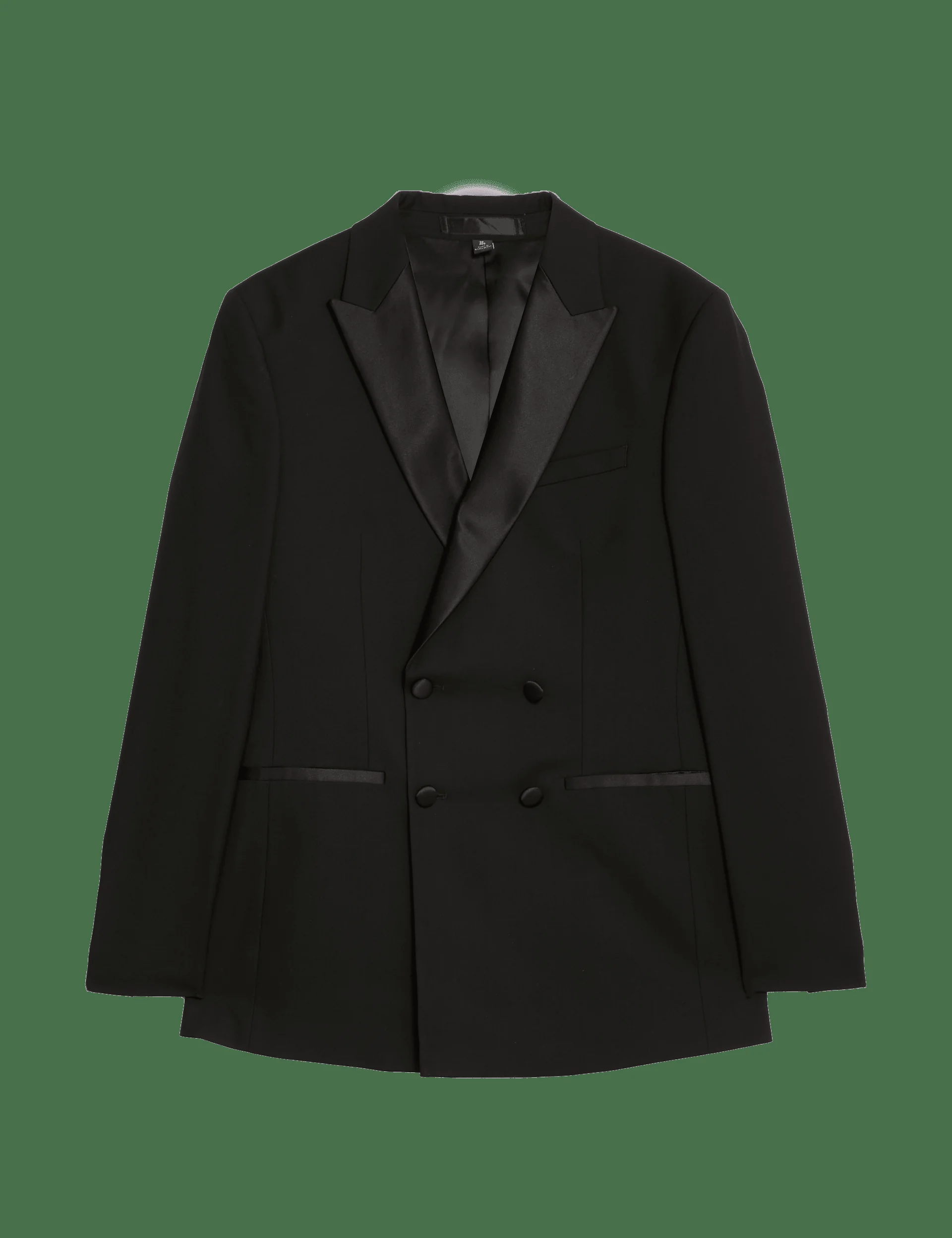 Slim Fit Double Breasted Tuxedo Jacket thumbnail 2