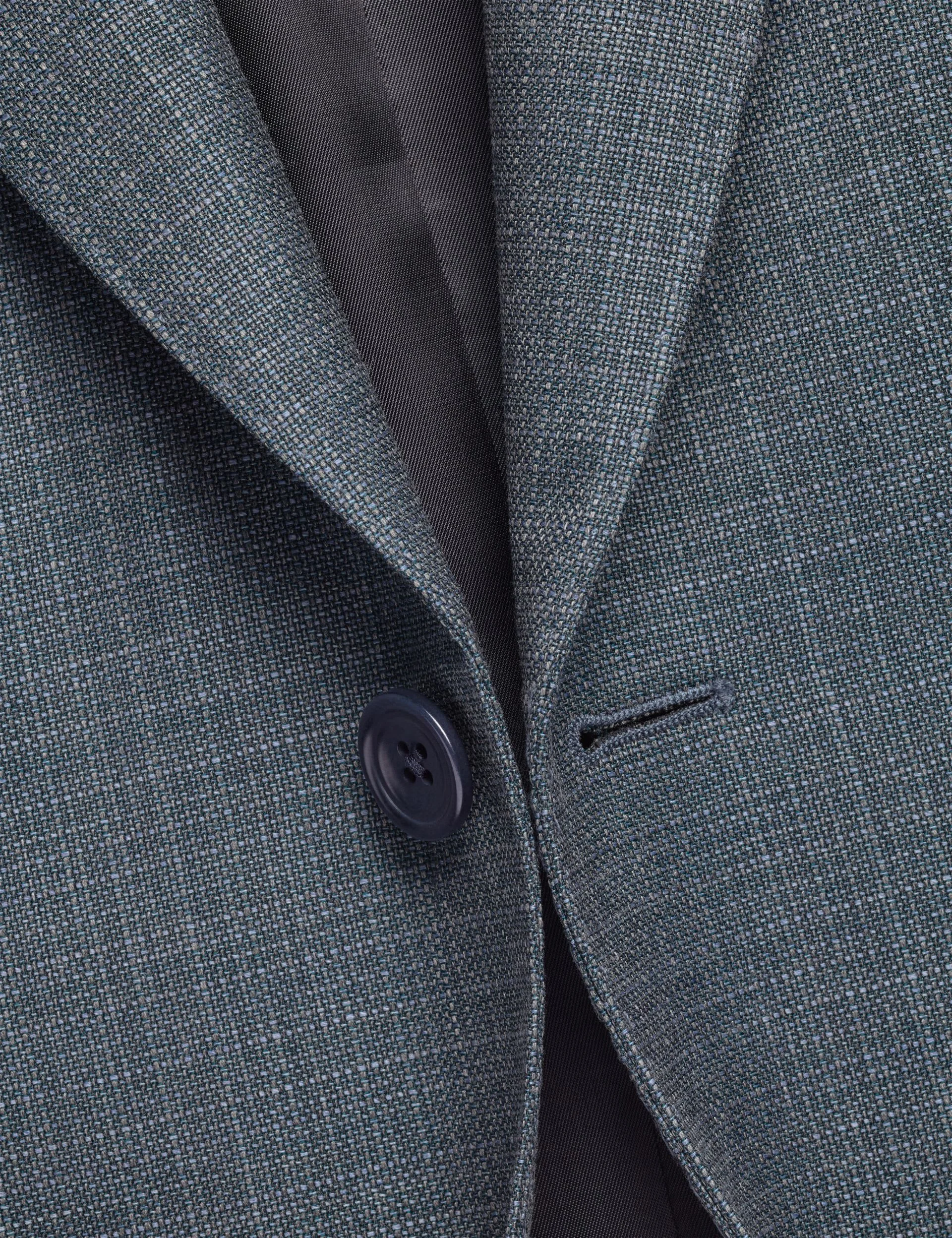 Slim Fit Italian Wool Suit Jacket thumbnail 3