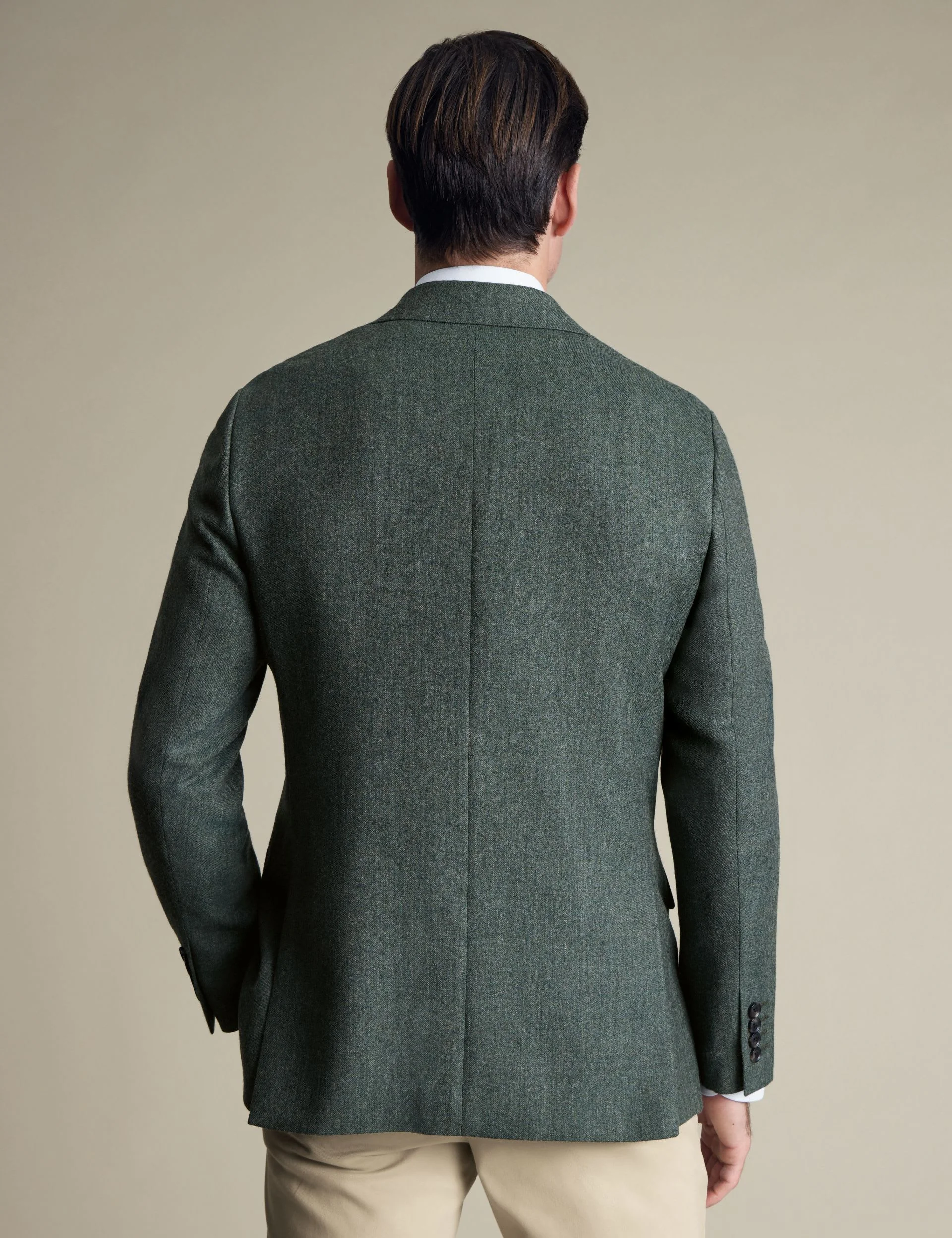 Slim Fit Pure Wool Tweed Suit Jacket thumbnail 4