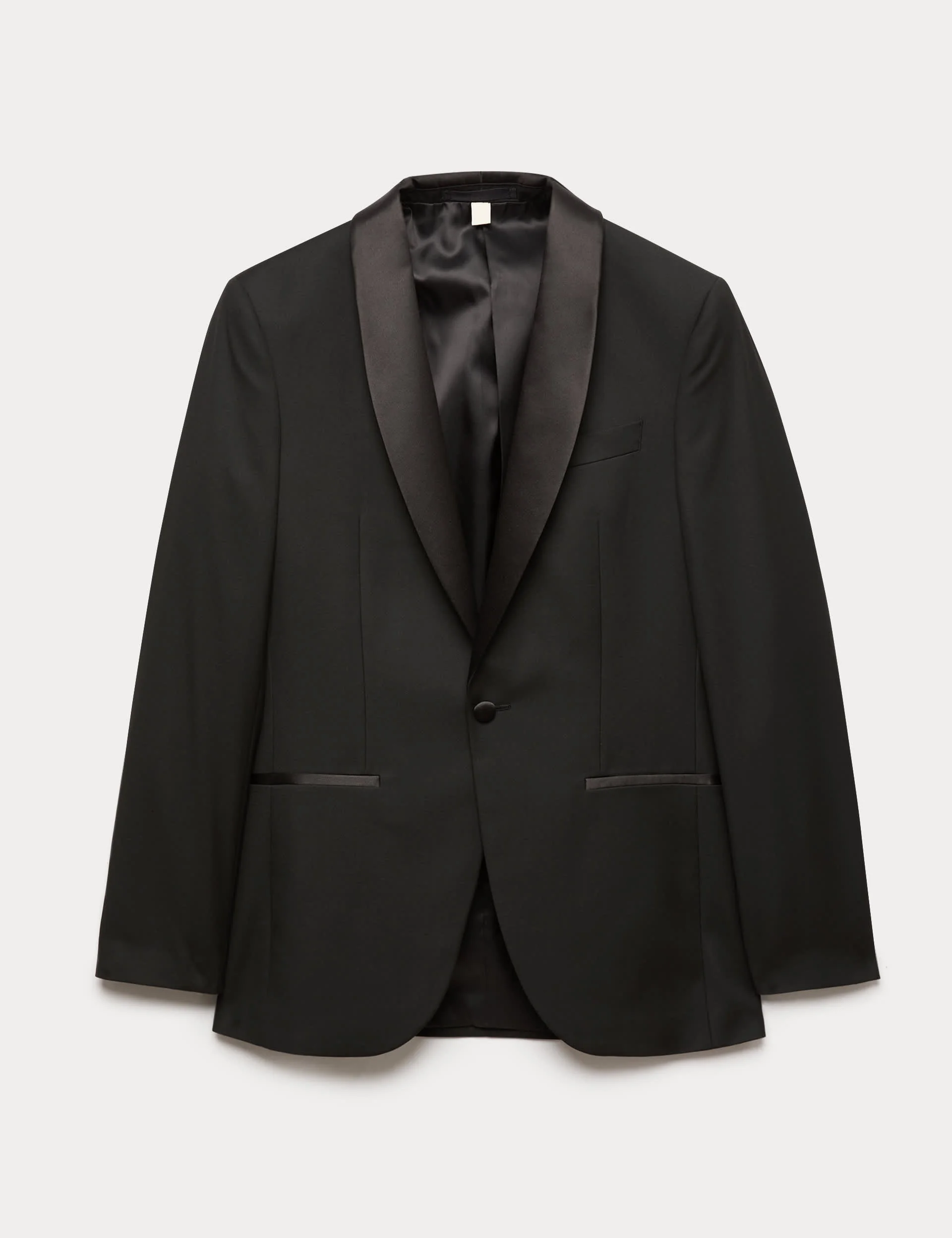 Slim Fit Shawl Collar Stretch Tuxedo Jacket thumbnail 5