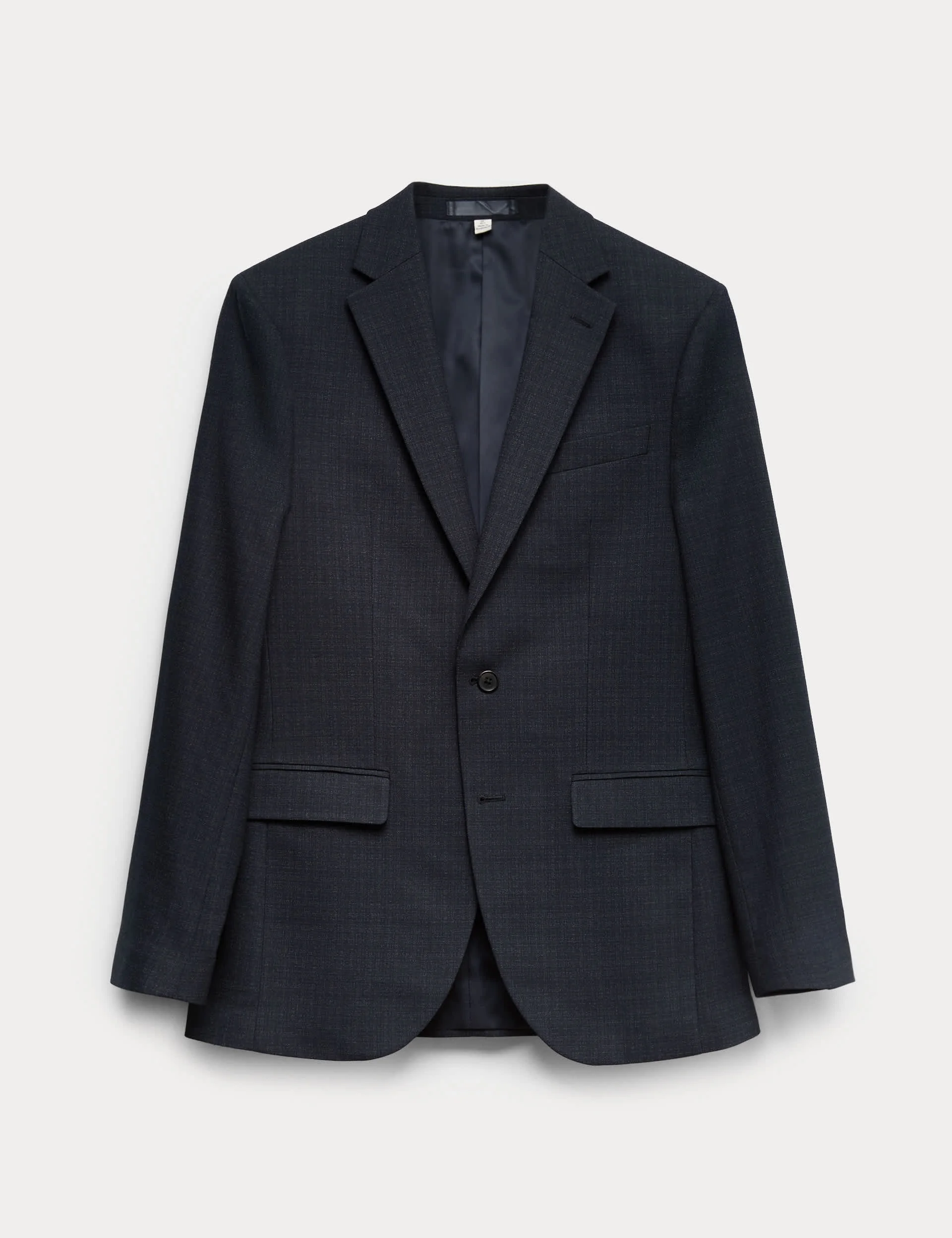 Slim Fit Textured Stretch Jacket thumbnail 2