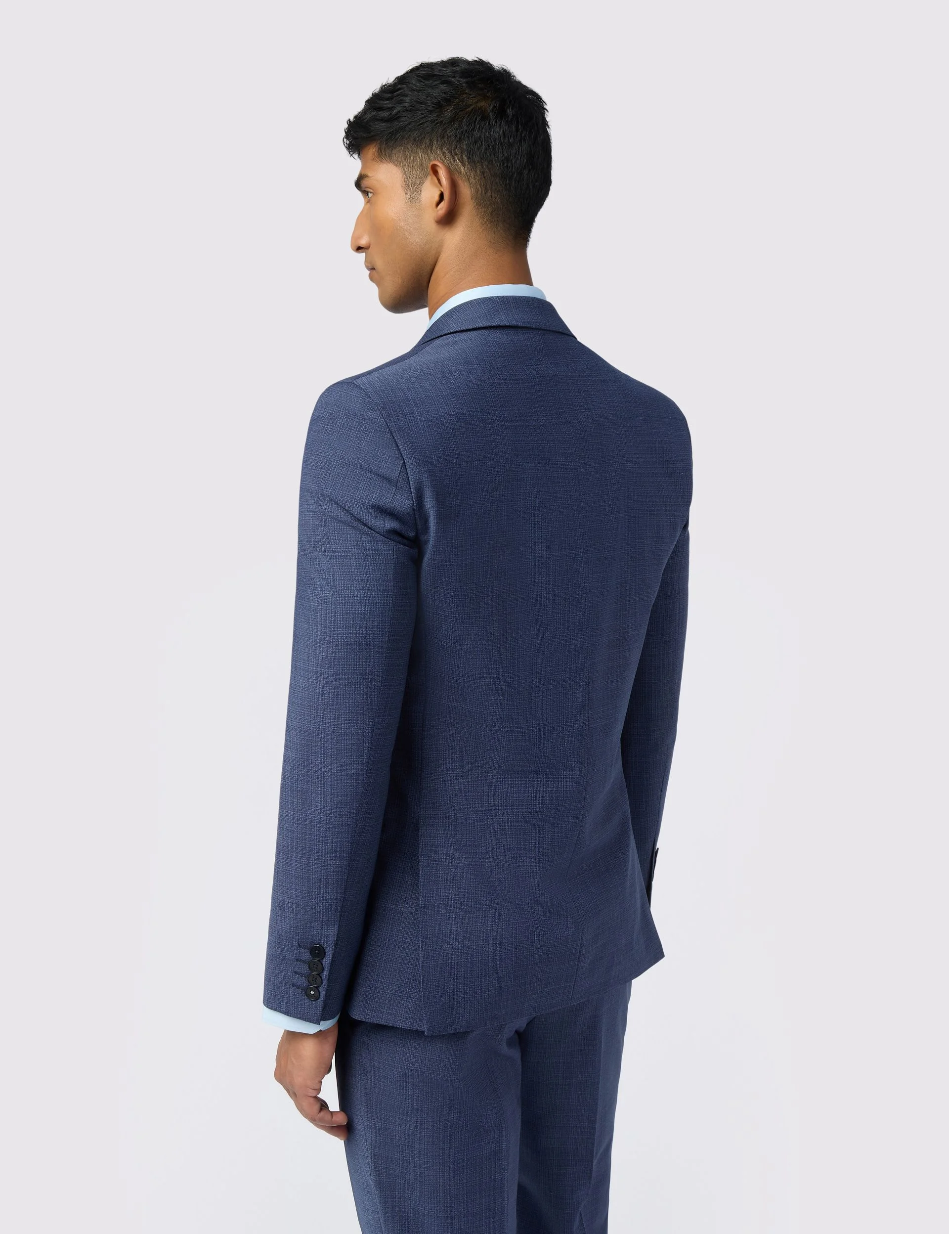 Slim Fit Wool Blend Performance Suit Jacket thumbnail 3