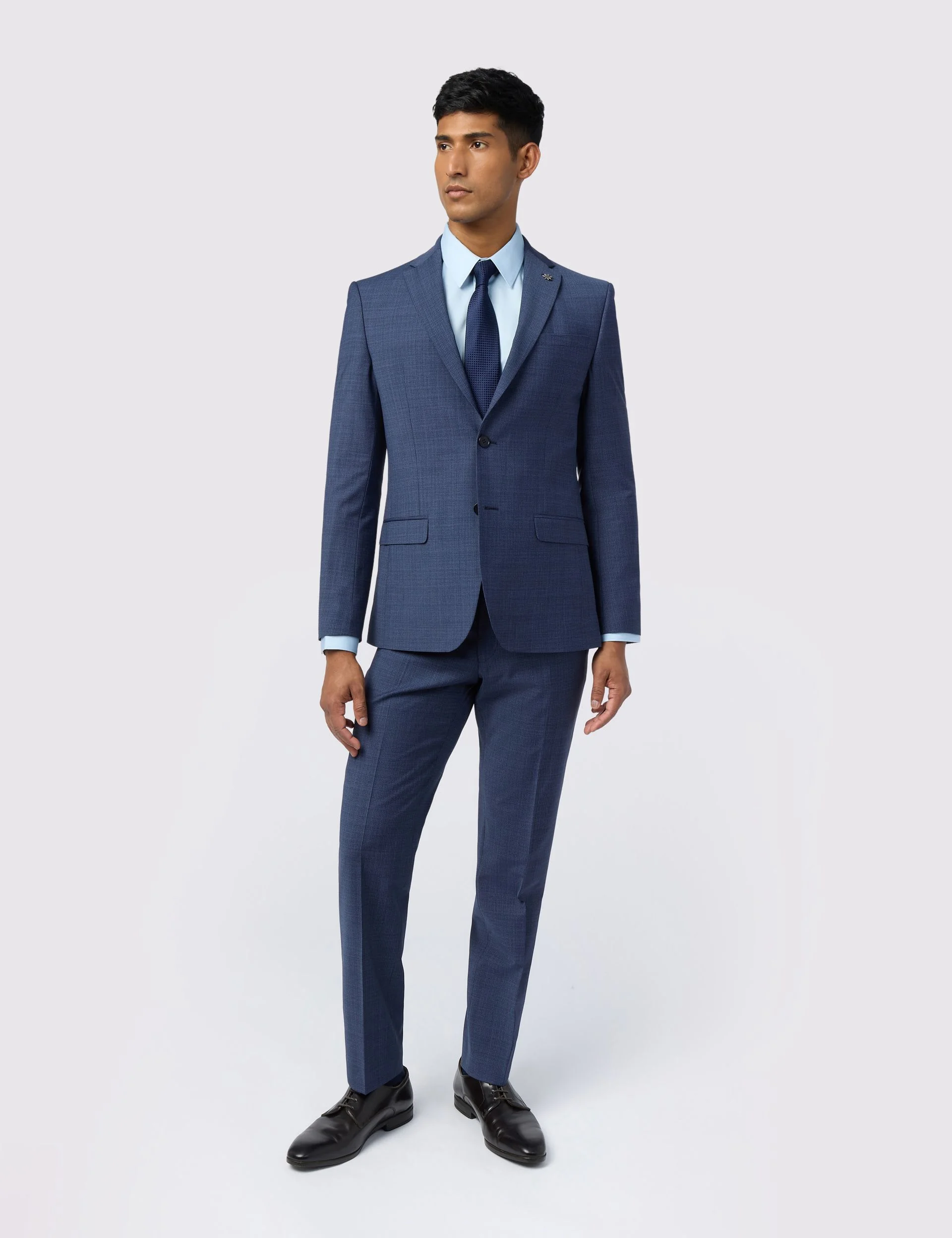 Slim Fit Wool Blend Performance Suit Jacket thumbnail 6