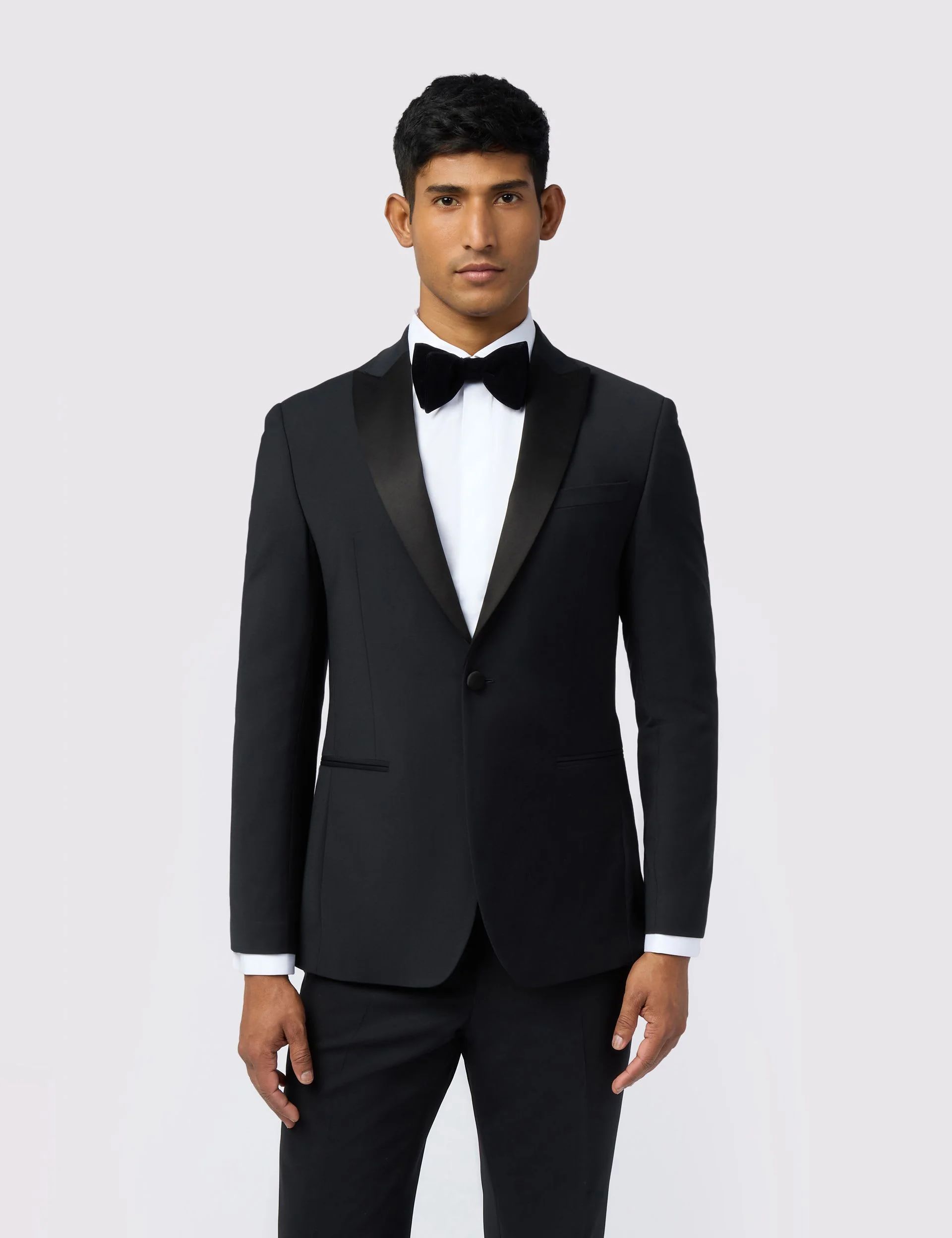 Slim Fit Wool Rich Performance Tuxedo Jacket thumbnail 2
