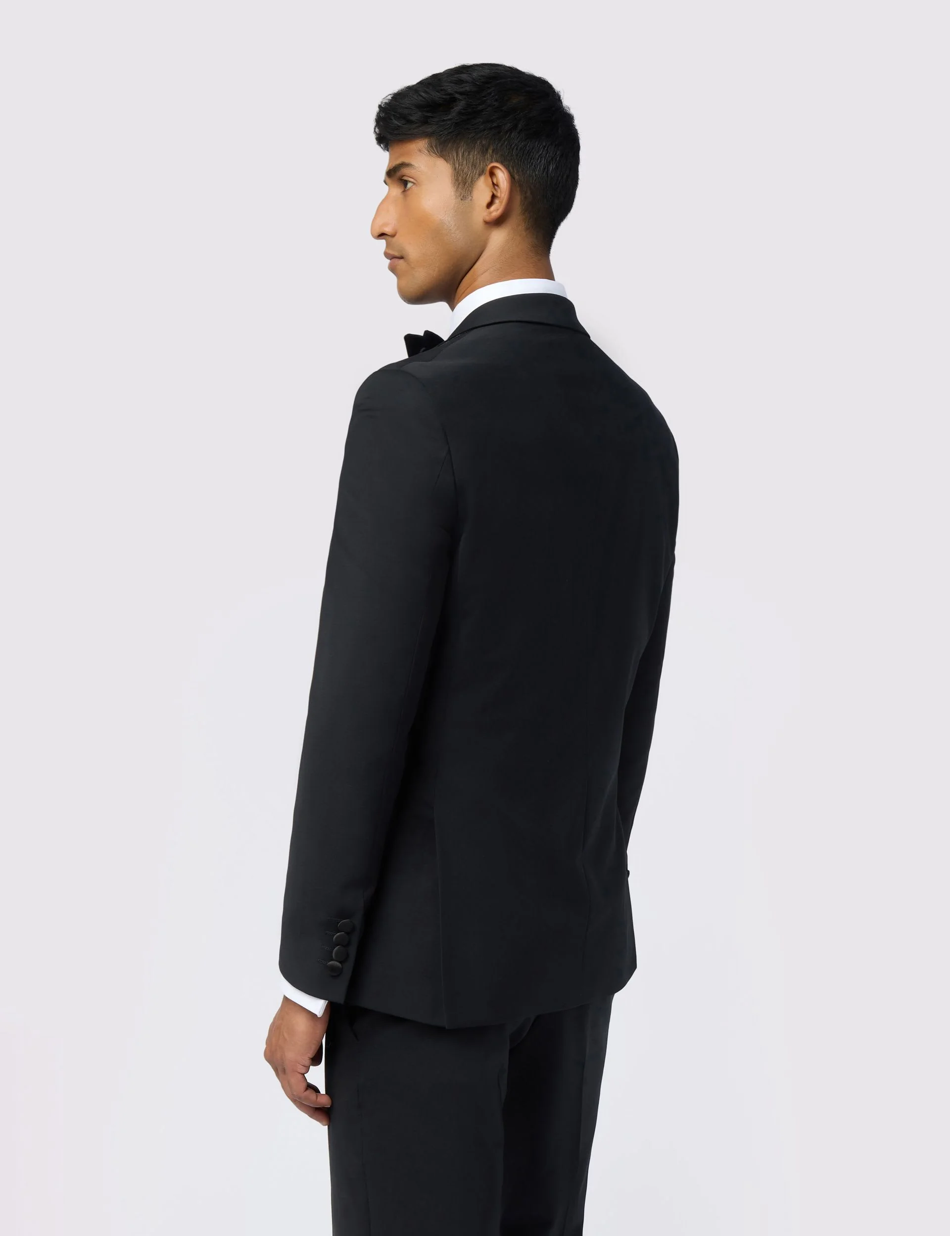 Slim Fit Wool Rich Performance Tuxedo Jacket thumbnail 3