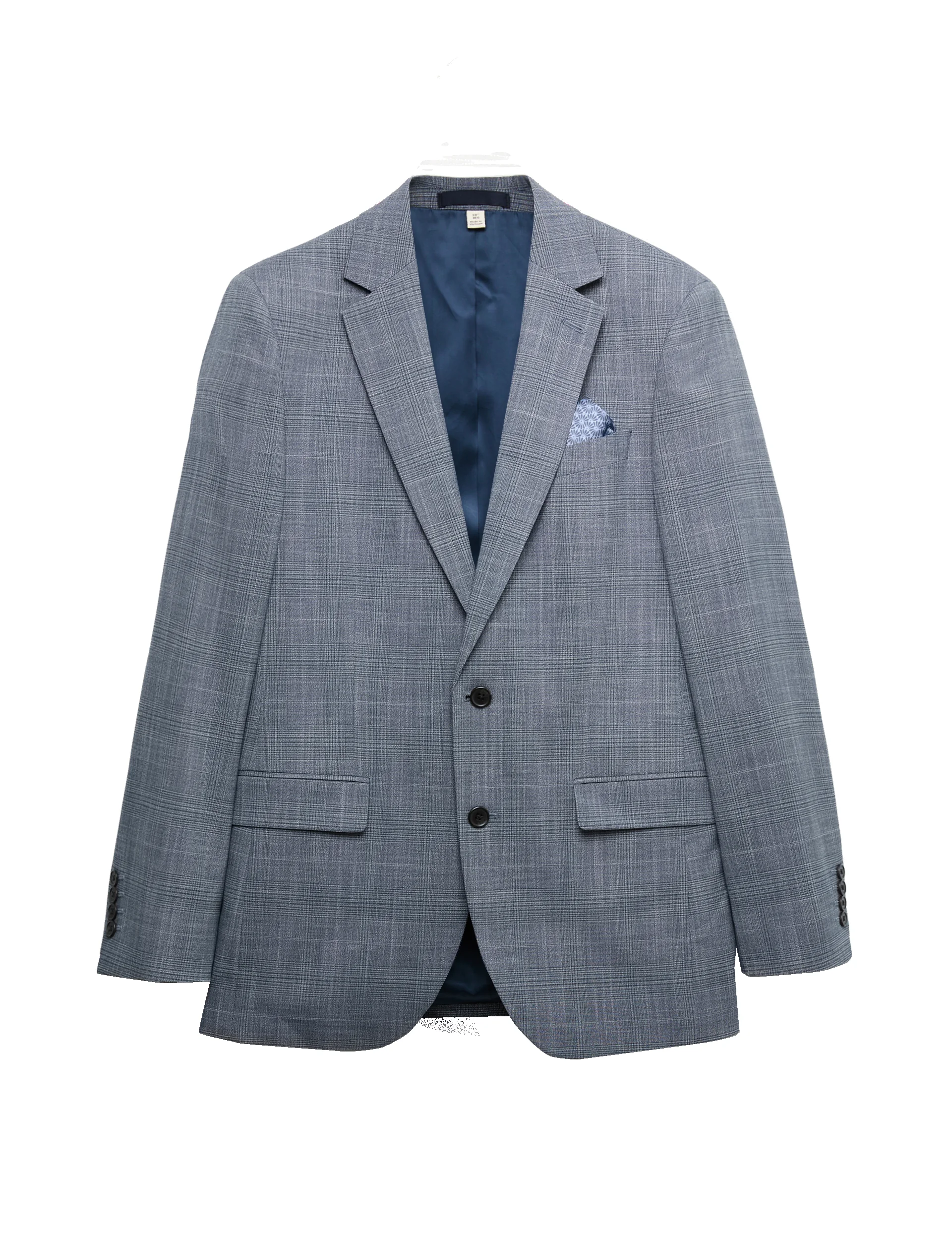 Tailored Fit Check Stretch Jacket thumbnail 2