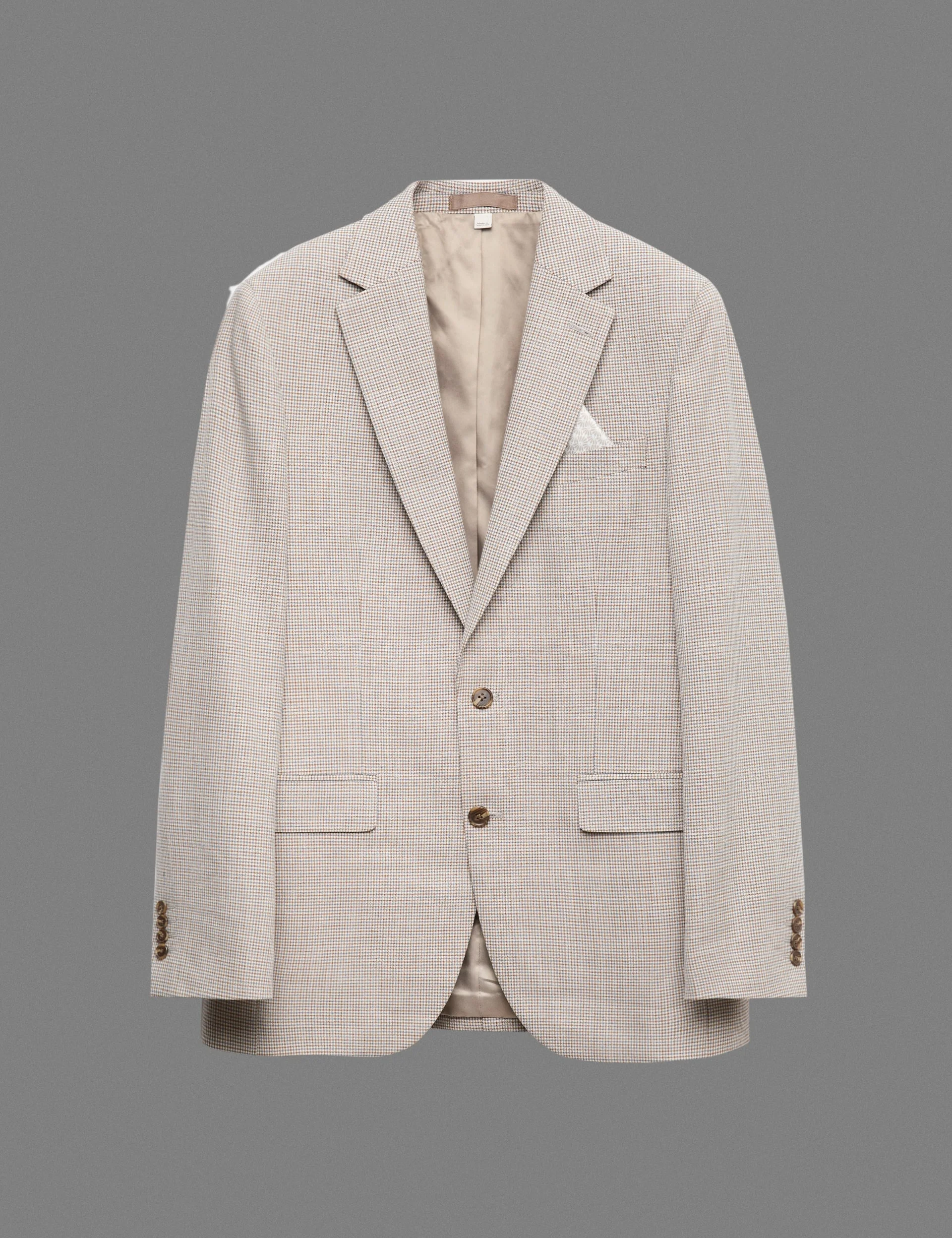 Tailored Fit Grid Check Jacket thumbnail 5