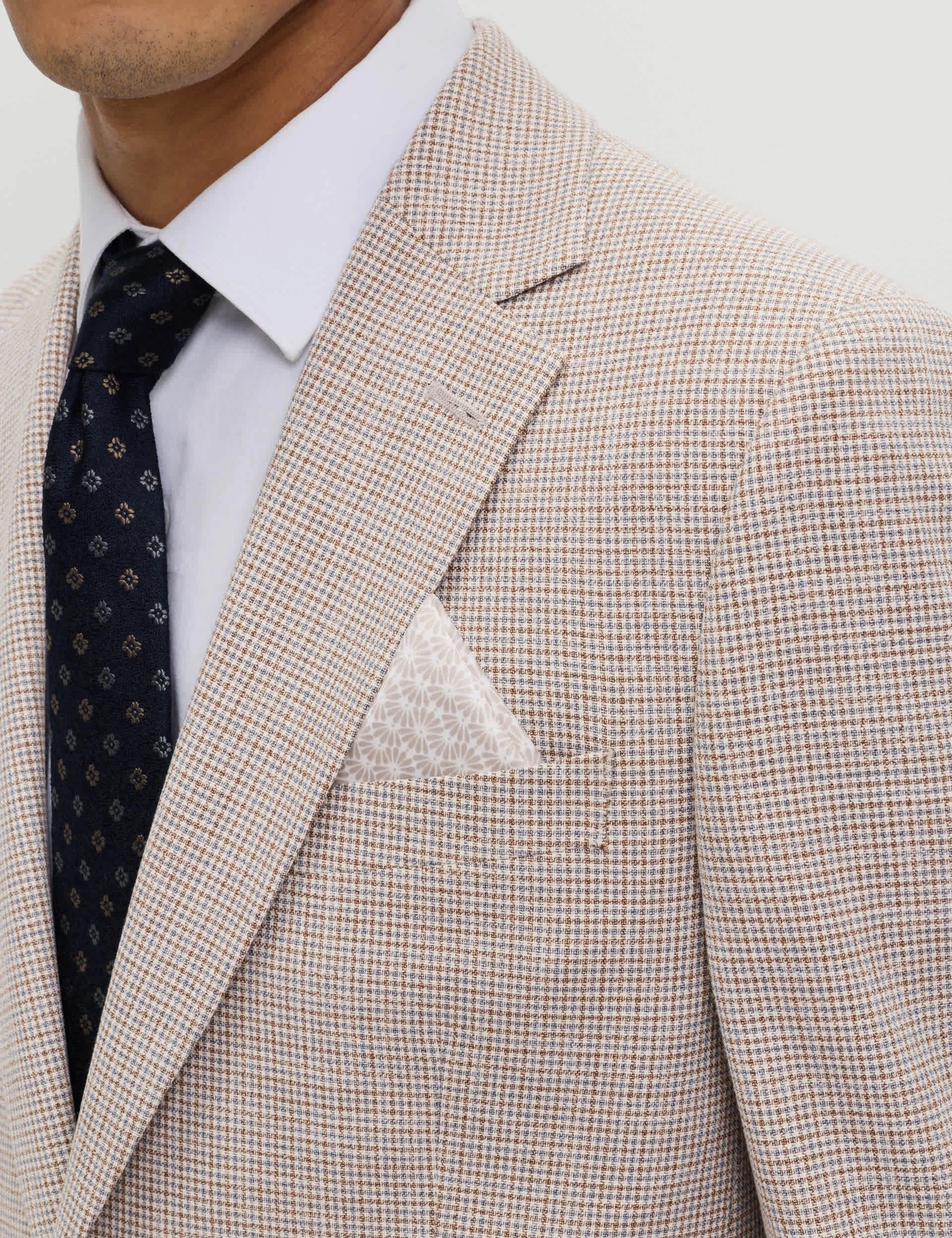 Tailored Fit Grid Check Jacket thumbnail 6