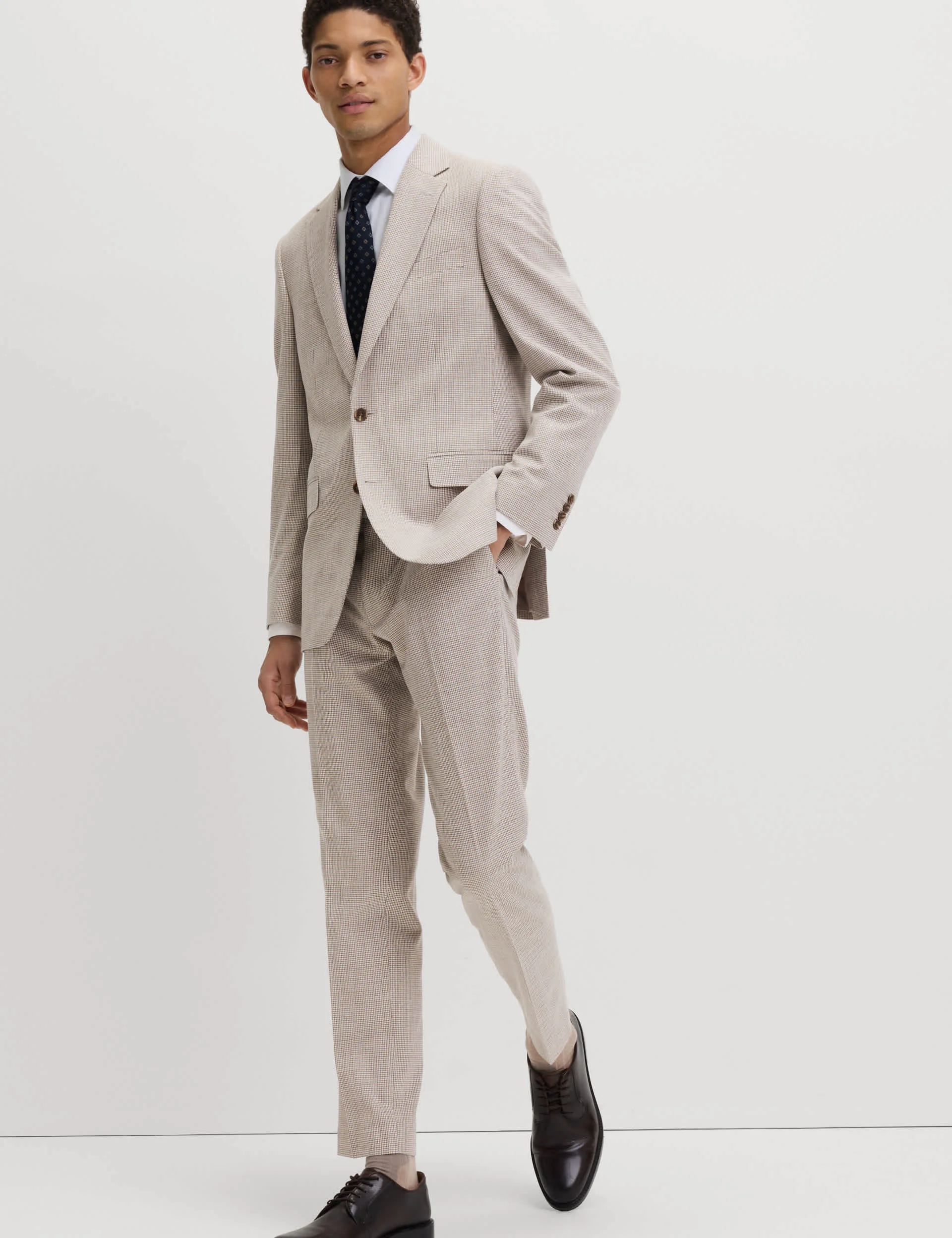 Tailored Fit Grid Check Jacket thumbnail 8