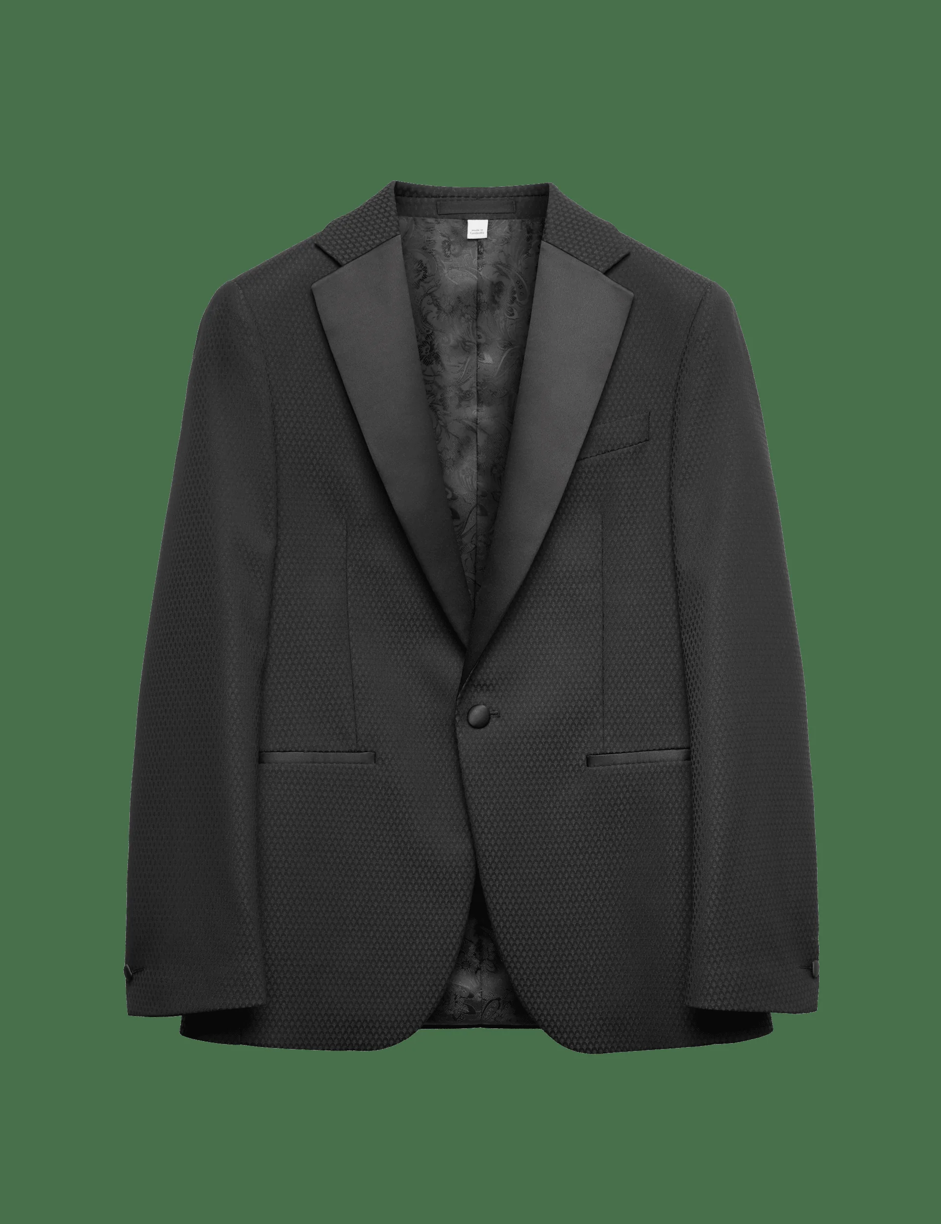 Tailored Fit Jacquard Tuxedo Jacket thumbnail 2