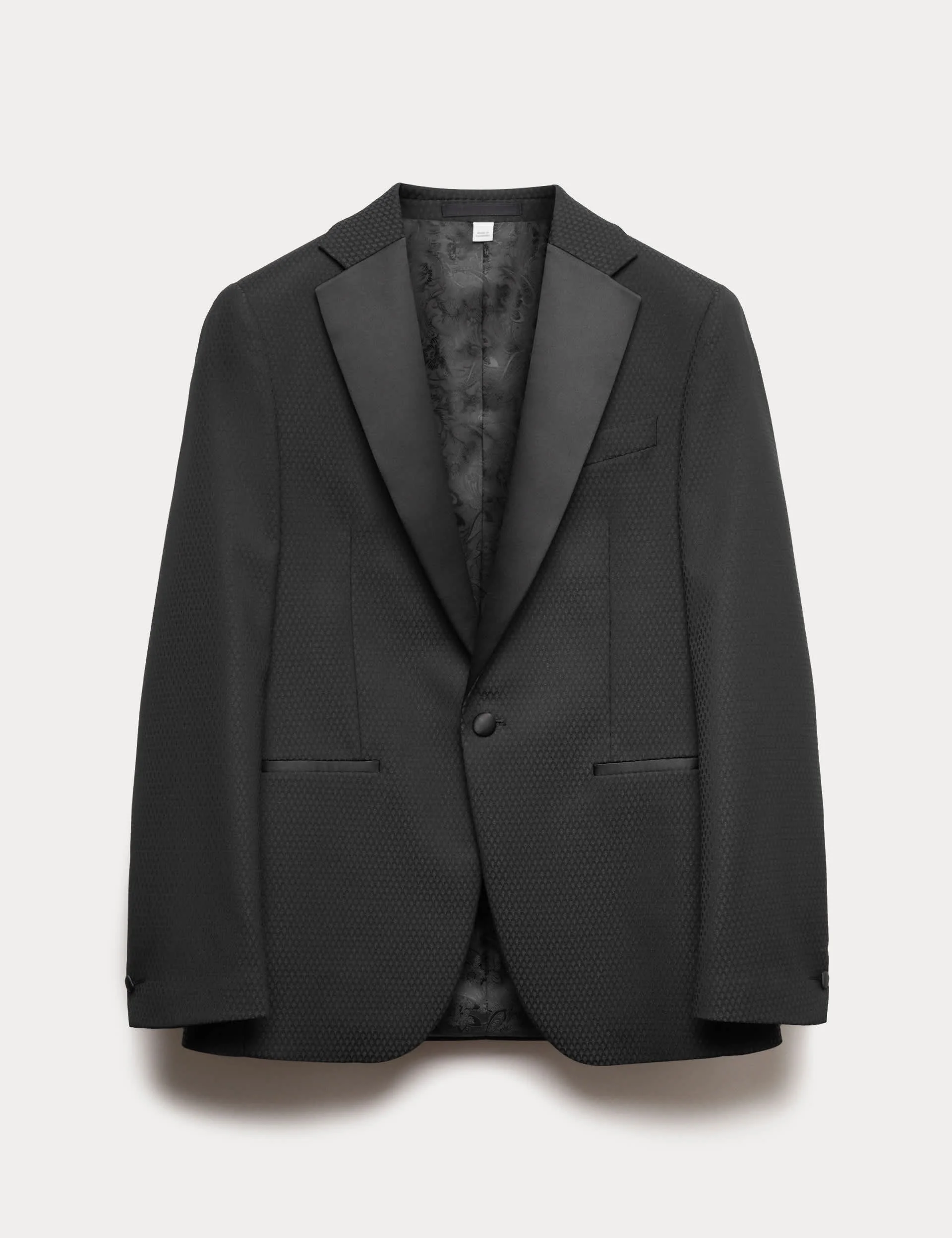 Tailored Fit Jacquard Tuxedo Jacket thumbnail 7