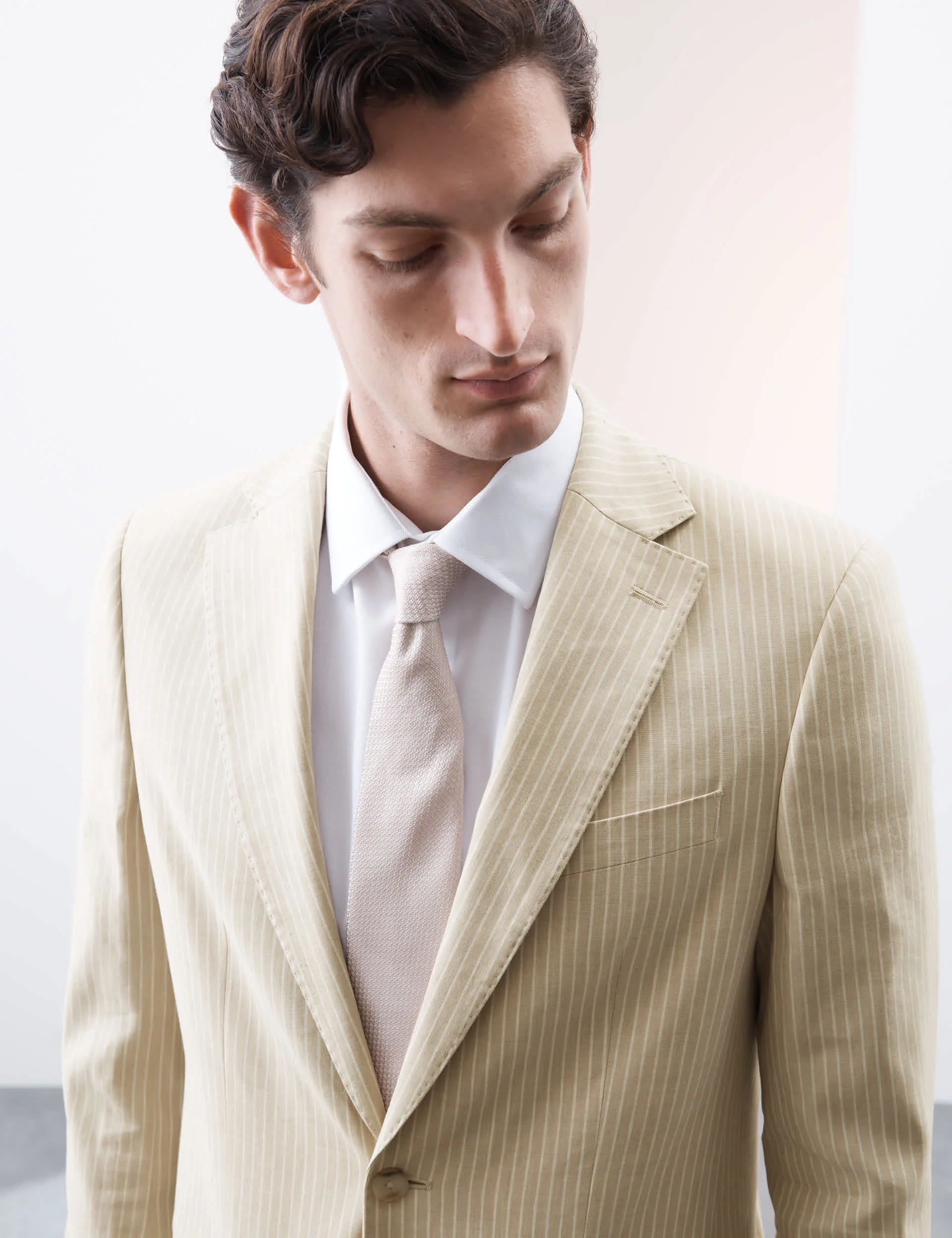 Tailored Fit Linen Rich Jacket thumbnail 6
