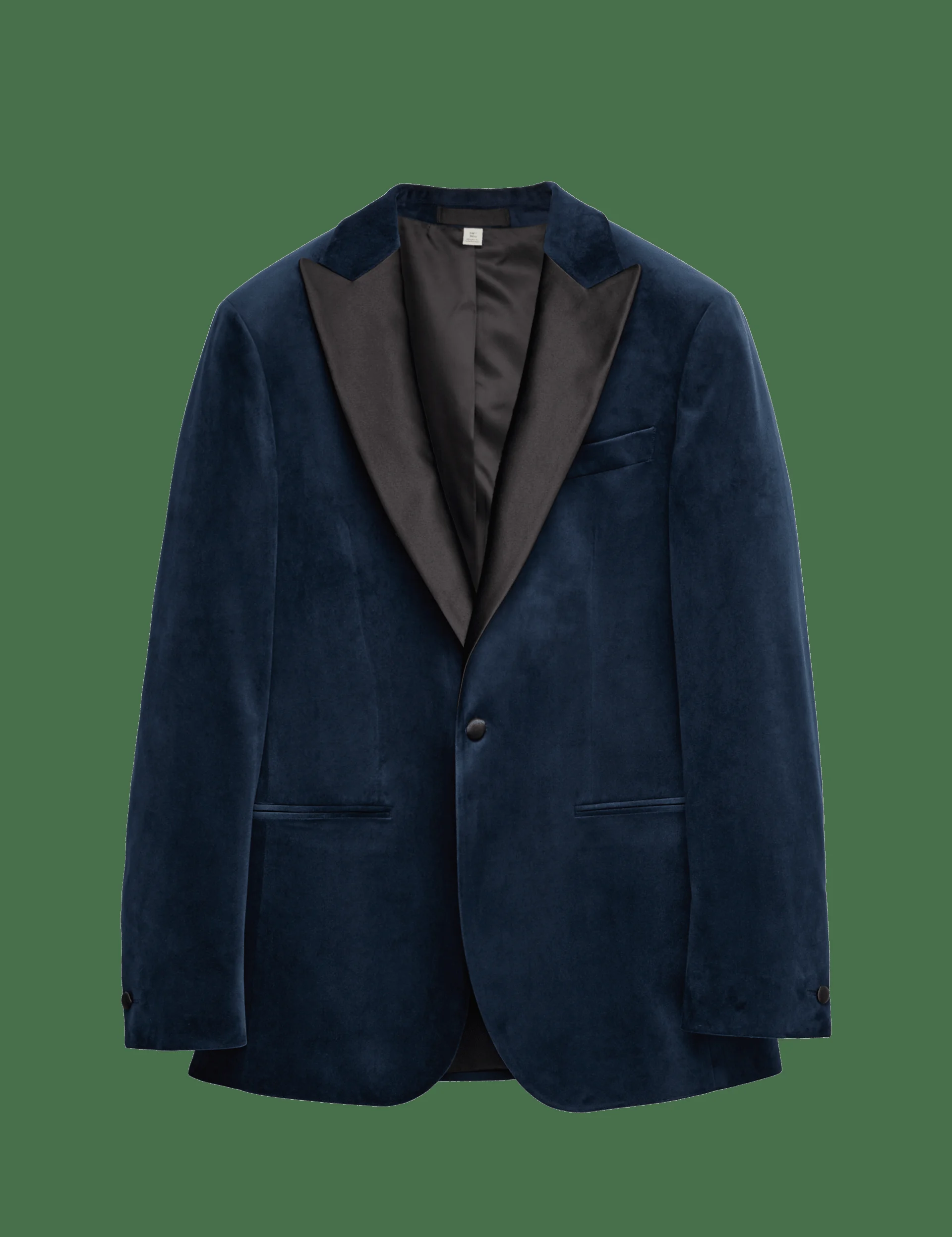 Tailored Fit Velvet Tuxedo Jacket thumbnail 2