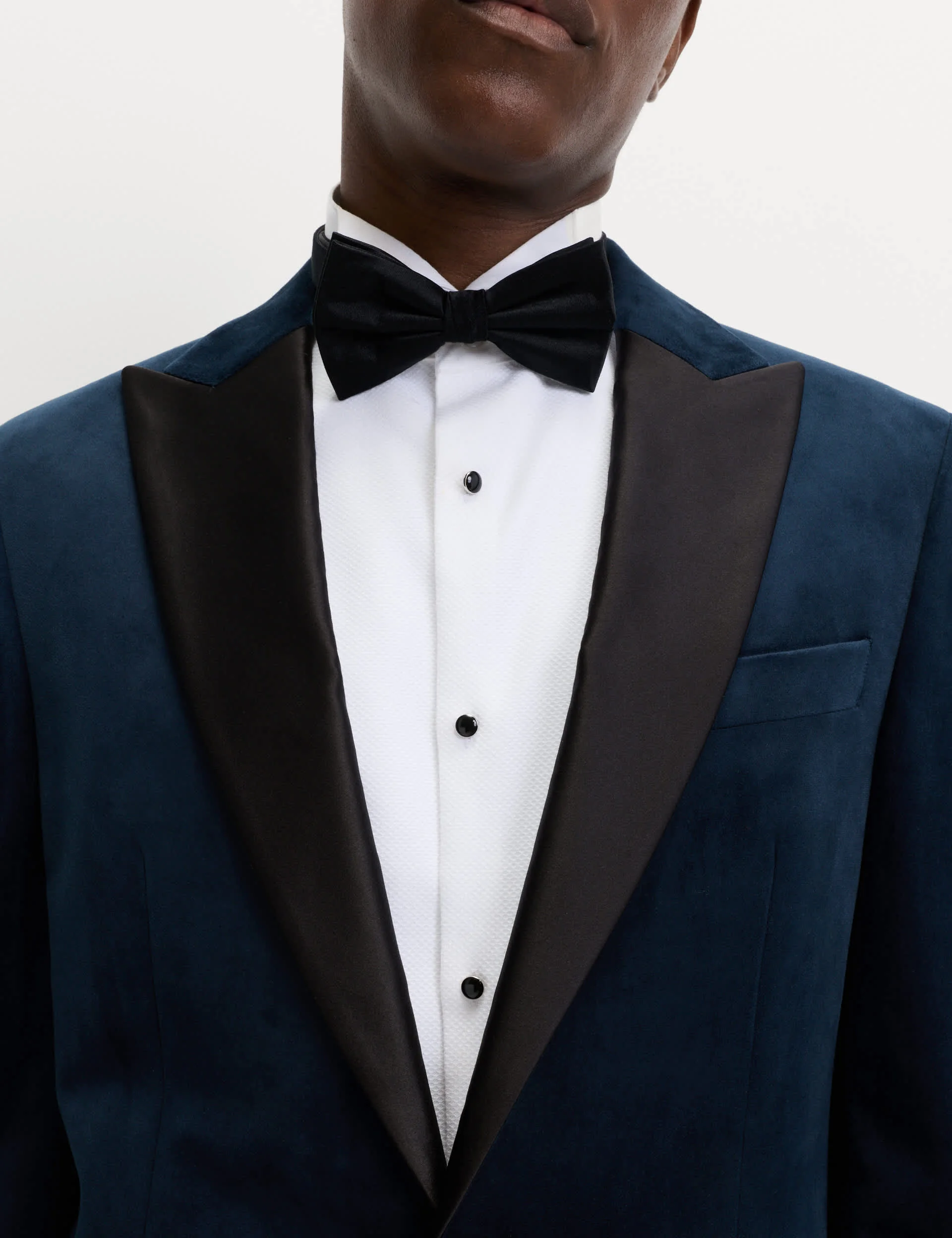 Tailored Fit Velvet Tuxedo Jacket thumbnail 5