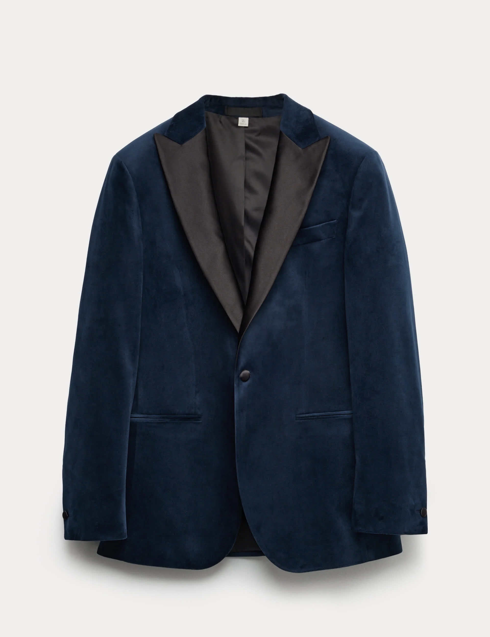 Tailored Fit Velvet Tuxedo Jacket thumbnail 8