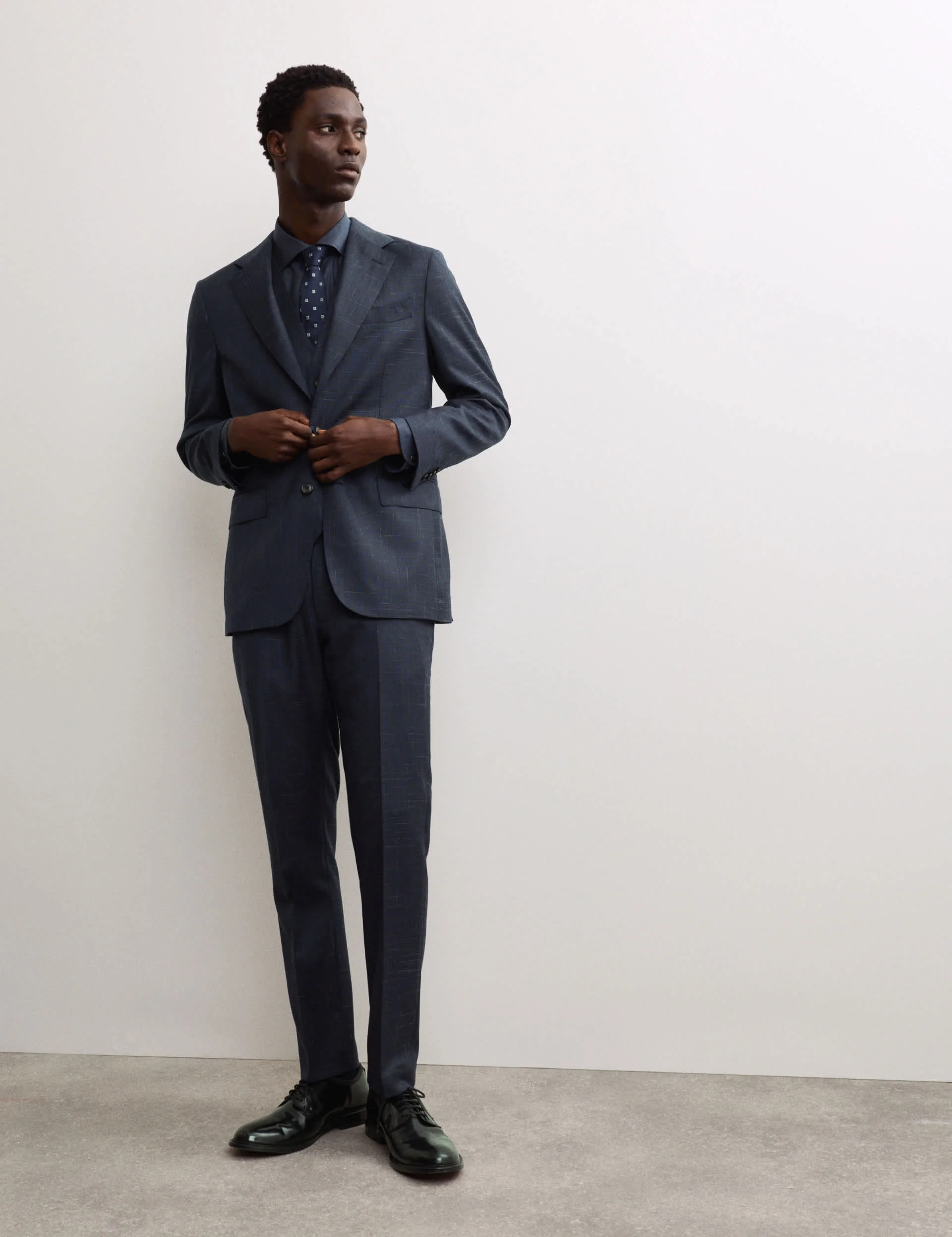 Tailored Fit Wool Rich Suit Jacket thumbnail 2