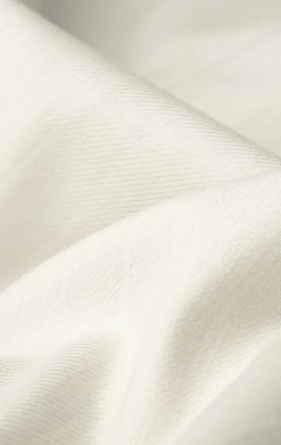 Winter White Twill Double Breasted 3 Piece Suit with Peak Lapel thumbnail 9